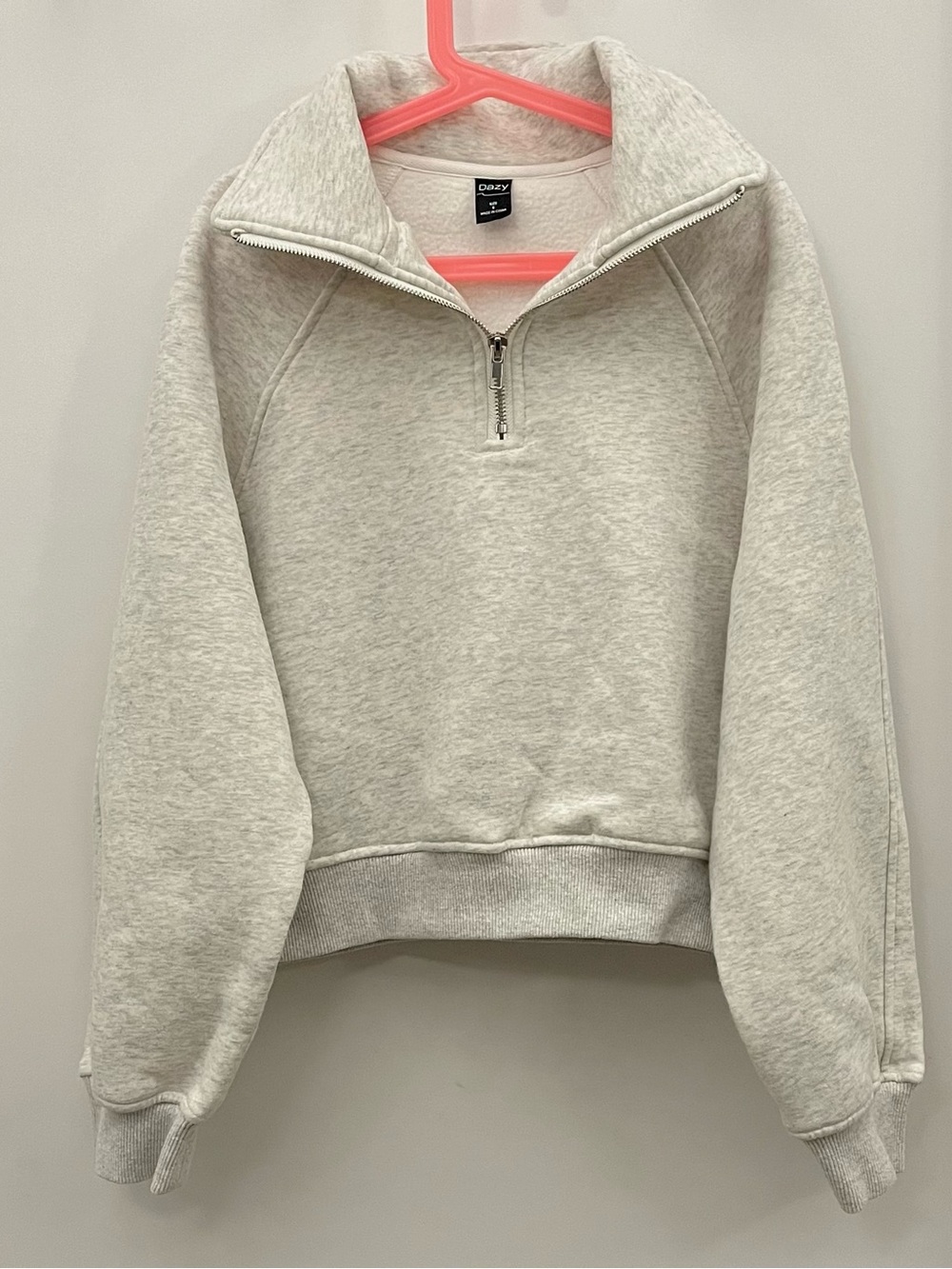 Quarter zip sweatshirt